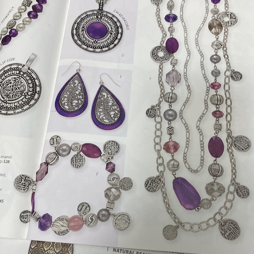 87N Premier Designs “Passionista” necklace